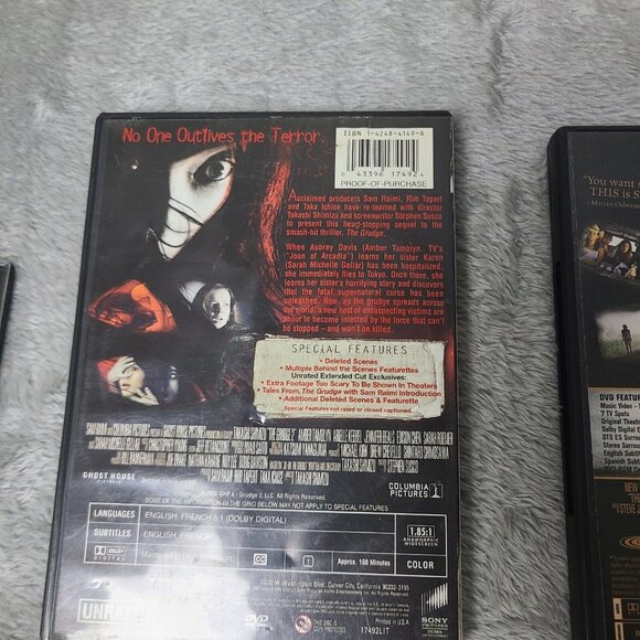 The Texas Chainsaw Massacre (DVD, 2003), The Grudge 2 and Predator 2 DVD, 3 DVDS - Picture 6 of 8